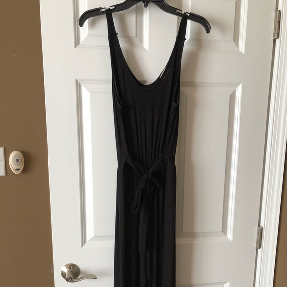 VNeck Black cotton jumper - Picture 1 of 3